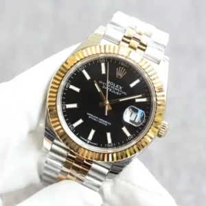 Rolex Datejust 126331 41mm Schwarz Zifferblatt Automatikuhr - Seitenansicht
