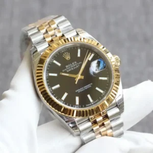 Rolex Datejust 126331 41mm Schwarz Zifferblatt Automatikuhr - Gehaeuse Ansicht