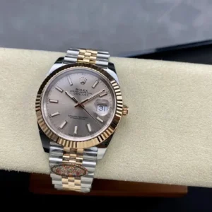 Rolex Datejust 126331 41mm Rosa Gold Zifferblatt Automatikuhr - Gehaeuse Ansicht