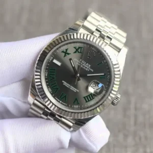 Rolex Datejust 126331 41mm Schiefer Set Zifferblatt Automatikuhr - Seitenansicht