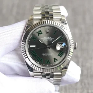 Rolex Datejust 126331 41mm Schiefer Set Zifferblatt Automatikuhr - Gehaeuse Ansicht