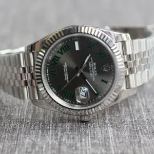 Rolex Datejust 126331 41mm Schiefer Set Zifferblatt Automatikuhr - Am Handgelenk