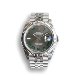 Rolex Datejust 126331 41mm Schiefer Set Zifferblatt Automatikuhr - Frontansicht