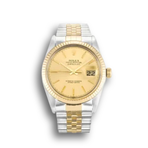 Rolex Datejust 16013 36mm Champagner Zifferblatt Automatikuhr - Frontansicht