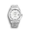 Rolex Datejust 16220 36mm Zifferblatt Weiss Automatikuhr - Frontansicht