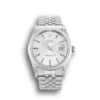 Rolex Datejust 16220 36mm Silber Zifferblatt Automatikuhr - Frontansicht