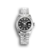 Rolex Datejust 179174 26mm Schwarz Zifferblatt Automatikuhr - Frontansicht