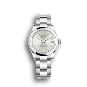 Rolex Datejust 278240 31mm Silber Zifferblatt Automatikuhr - Frontansicht