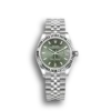 Rolex Datejust 278274 31mm Mint Gruen Zifferblatt Automatikuhr - Frontansicht