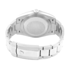 Rolex Datejust 41mm Rhodium Zifferblatt 126334 “Wimbledon” Flutted / Oyster Automatikuhr - Armband Detail