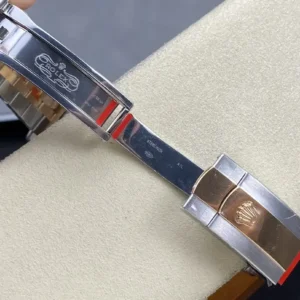 Rolex Datejust m126331 41mm Schokolade Zifferblatt Jubilee Armband Automatikuhr - Detail Zifferblatt