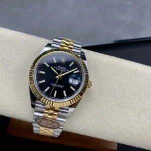 Rolex Datejust m126333 41mm Bright Schwarz Zifferblatt Automatikuhr - Gehaeuse Ansicht