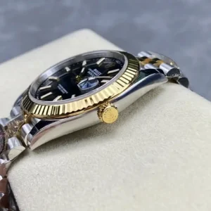 Rolex Datejust m126333 41mm Bright Schwarz Zifferblatt Automatikuhr - Rueckseite