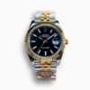 Rolex Datejust m126333 41mm Bright Schwarz Zifferblatt Automatikuhr - Frontansicht