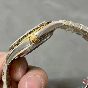 Rolex Datejust m126333 41mm Schiefer Set Zifferblatt Jubilee Automatikuhr - Rueckseite