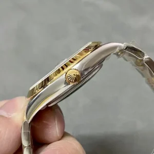 Rolex Datejust m126333 41mm Schiefer Set Zifferblatt Oyster Automatikuhr - Krone und Luenette