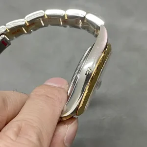 Rolex Datejust m126333 41mm Schiefer Set Zifferblatt Oyster Automatikuhr - Rueckseite