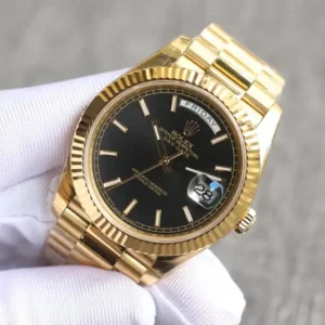 Rolex Day-Datum 126331 40mm Schwarz Motif Zifferblatt Praesidentenuhr - Seitenansicht