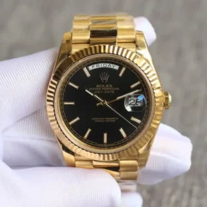 Rolex Day-Datum 126331 40mm Schwarz Motif Zifferblatt Praesidentenuhr - Gehaeuse Ansicht