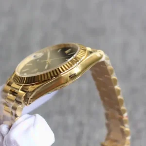 Rolex Day-Datum 126331 40mm Schwarz Motif Zifferblatt Praesidentenuhr - Rueckseite