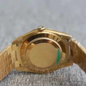 Rolex Day-Datum 126331 40mm Schwarz Motif Zifferblatt Praesidentenuhr - Detail Zifferblatt