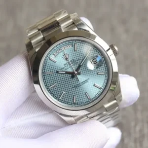 Rolex Day-Datum 126331 Ice Blau Motif Zifferblatt Praesidentenuhr - Gehaeuse Ansicht