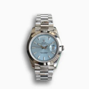 Rolex Day-Datum 126331 Ice Blau Motif Zifferblatt Praesidentenuhr - Frontansicht