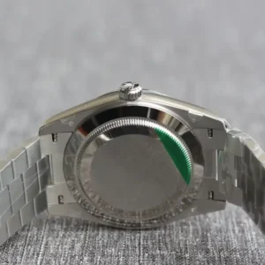 Rolex Day-Datum 126331 Stripe Dark Rhodium Zifferblatt Praesidentenuhr - Detail Zifferblatt