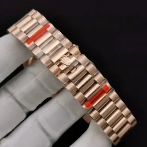 Rolex Day-Datum 128238 36mm Weiss Roemisch Zifferblatt Praesidentenuhr - Komplettansicht