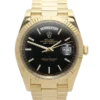 Rolex Day-Datum 40 mm Schwarz Zifferblatt 228238 Praesidentenuhr - Frontansicht