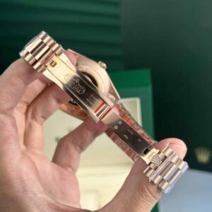 Rolex Day-Datum 40 mm Schiefer Ombre Zifferblatt 228235 Praesidentenuhr - Rueckseite