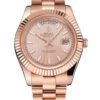 Rolex Day-Datum 40mm Rosa-Gold Zifferblatt REP016823 Praesidentenuhr - Frontansicht