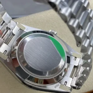 Rolex Day-Datum m228238 Bright Schwarz Zifferblatt Platinum Praesidentenuhr - Rueckseite