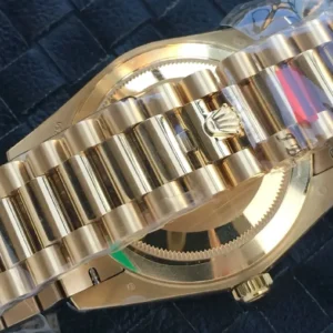 Rolex Day-Datum m228238 Champagner Zifferblatt Praesidentenuhr - Detail Zifferblatt