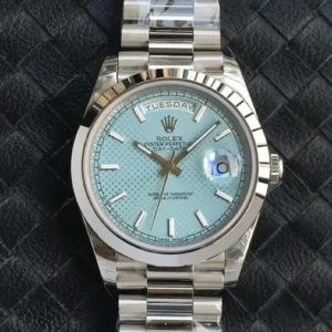 Rolex Day-Datum m228238 Ice Blau Motif Zifferblatt Praesidentenuhr - Seitenansicht
