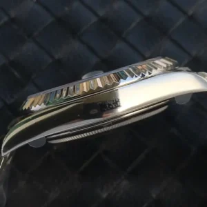 Rolex Day-Datum m228238 Quadrant Texture Weiss Zifferblatt Praesidentenuhr - Rueckseite