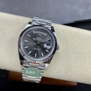 Rolex Day-Datum m228238 Schiefer Set Zifferblatt Praesidentenuhr - Gehaeuse Ansicht