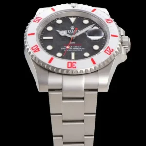 Rolex DIW Submariner Parakeet 116610LB EOC Schwarz Zifferblatt Taucheruhr - Armband Detail