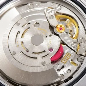 Rolex DIW Submariner Parakeet 116610LB EOC Schwarz Zifferblatt Taucheruhr - Detail Zifferblatt