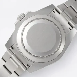 Rolex DIW Submariner Parakeet 116610LB Glacial Grau Zifferblatt Taucheruhr - Detail Zifferblatt