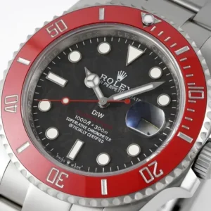 Rolex DIW Submariner Parakeet 116610LB Jupiter Schwarz Zifferblatt Taucheruhr - Armband Detail