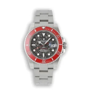 Rolex DIW Submariner Parakeet 116610LB Jupiter Schwarz Zifferblatt Taucheruhr - Frontansicht