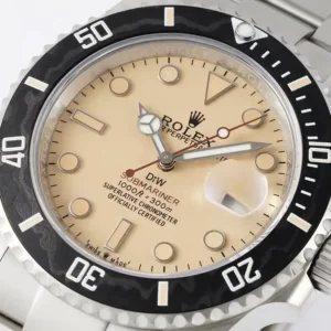 Rolex DIW Submariner Parakeet 116610LB Light Braun Zifferblatt Taucheruhr - Seitenansicht