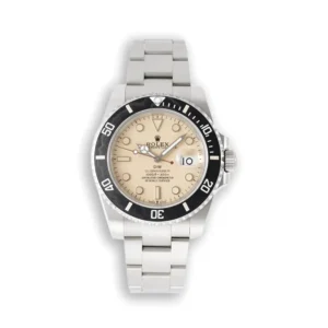 Rolex DIW Submariner Parakeet 116610LB Light Braun Zifferblatt Taucheruhr - Frontansicht