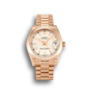 Rolex Datejust 178245F 36mm Silber Zifferblatt Automatikuhr - Frontansicht