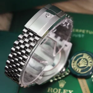 Rolex Datejust 41mm Blau Zifferblatt 126334 Jubilee Automatikuhr - Seitenansicht