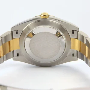 Rolex Datejust II 41mm Rhodium Zifferblatt 126333 “Wimbledon” Bicolor Oyster Automatikuhr - Armband Detail