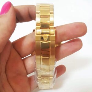 Rolex Submariner 116618LN 40mm Schwarz Zifferblatt Taucheruhr - Krone und Luenette