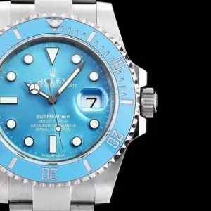 Rolex SUB Submariner 116619LB Tiffany Blau Zifferblatt Taucheruhr - Seitenansicht