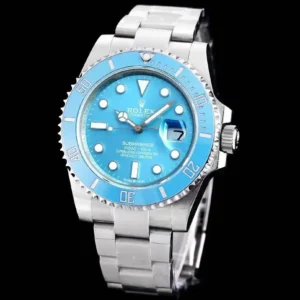 Rolex SUB Submariner 116619LB Tiffany Blau Zifferblatt Taucheruhr - Armband Detail
